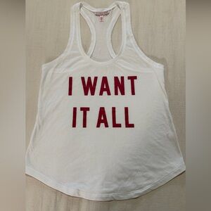 Victoria's Secret White Tank Top